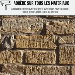 Peinture anti humidité mur humide salle de bain - ARCASCREEN - 2.5 L (jusqu'à 10 m²) --Arcane Industries Outlet