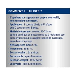 Peinture cave & sous-sol intérieur satin 0,75L^Ripolin New