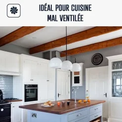 Peinture cuisine lavable, mur et plafond Gris Anthracite - RAL 7016 - 10 L -^Arcane Industries Outlet