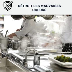 Peinture cuisine lavable, mur et plafond Gris Noir - RAL 7021 - 10 L --Arcane Industries Online