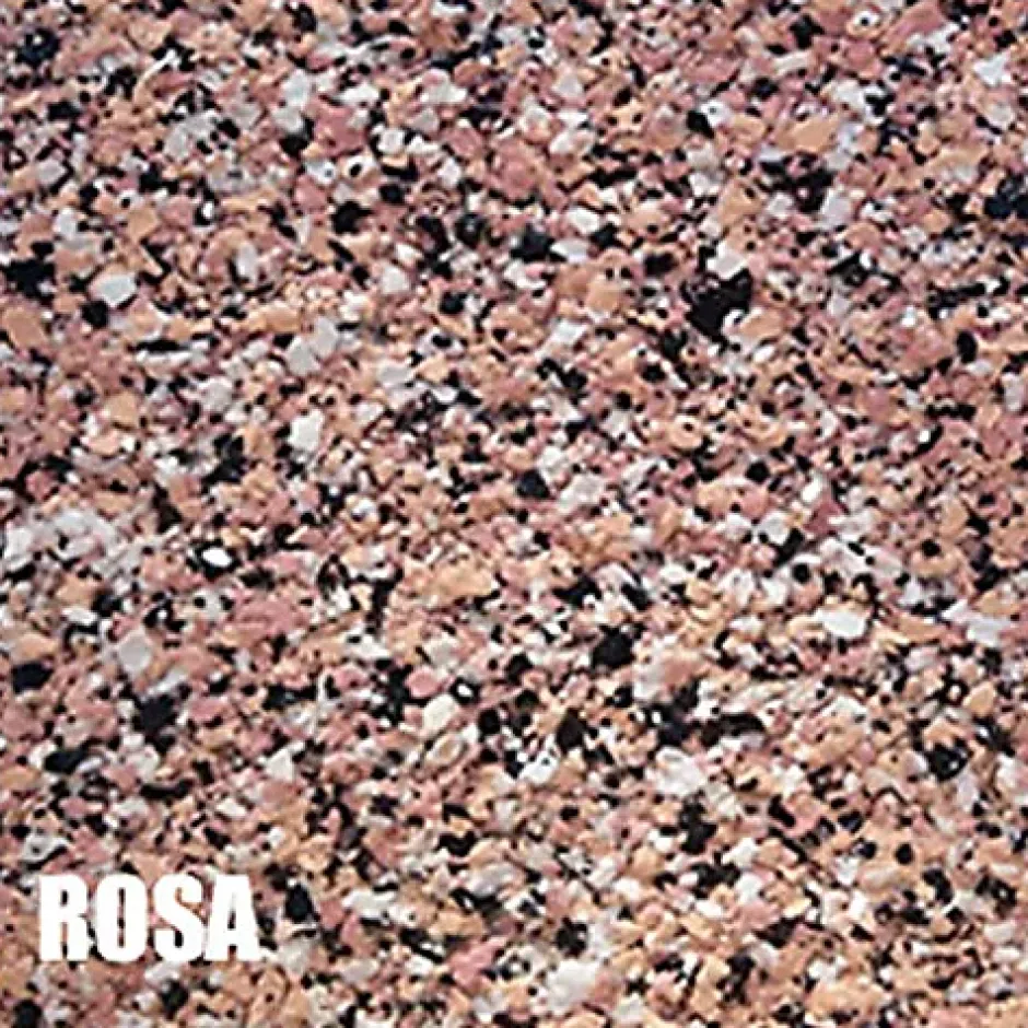 Peinture effet pierre (5+1 kg - Rose). Revêtement imperméable extérieur avec finition pierre naturelle^Sopgal Sale