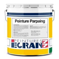 Peinture parpaing, bloc béton, agglo béton, peinture professionnelle opacifiante, sans odeur, mur intérieur, extérieur -10-Ecran77 Outlet