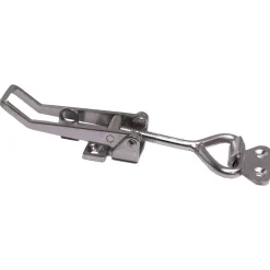 Petit loquet décentré avec récepteur - Acier inoxydable (304)-Parnells Outlet