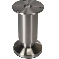 Pied ajustable ø38 x 100-118 mm aluminium-Diall Online