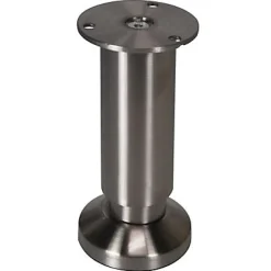 Pied ajustable ø38 x 120-138 mm aluminium^Diall Outlet