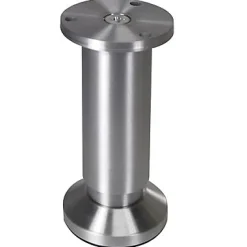 Pied ajustable ø38 x 150-168 mm aluminium mat^Diall Hot