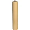 Pied cylindrique ø50 x 360 mm en hêtre- Sale