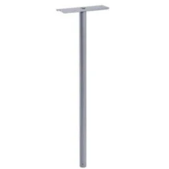 Pied de boîte aux lettres U800 Gris 7021^Decayeux