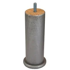 Pied de lit design H. 150 mm x ø 50 mm-Evoludis Online