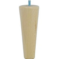 Pied de lit fuseau H. 150 mm x ø58 mm verni^Bar plus New