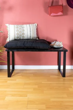 Pied de meuble cadre en acier noir Cime H. 40 cm^ Hot