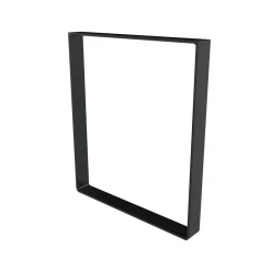 Pied de meuble cadre en acier noir Cime H. 40 cm^ Hot