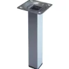 Pied de meuble gris 25 x 25 x H. 150 mm-Diall Online