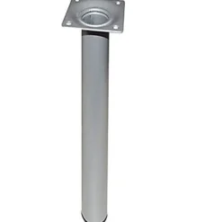 Pied de meuble H. 150 mm x ø 30 mm gris-Diall Outlet