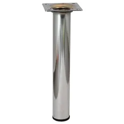 Pied de meuble H. 200 mm x ø 30 mm chromé-Diall Best