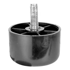 Pied de meuble plastique H. 38 mm x ø 60 mm^Diall Online