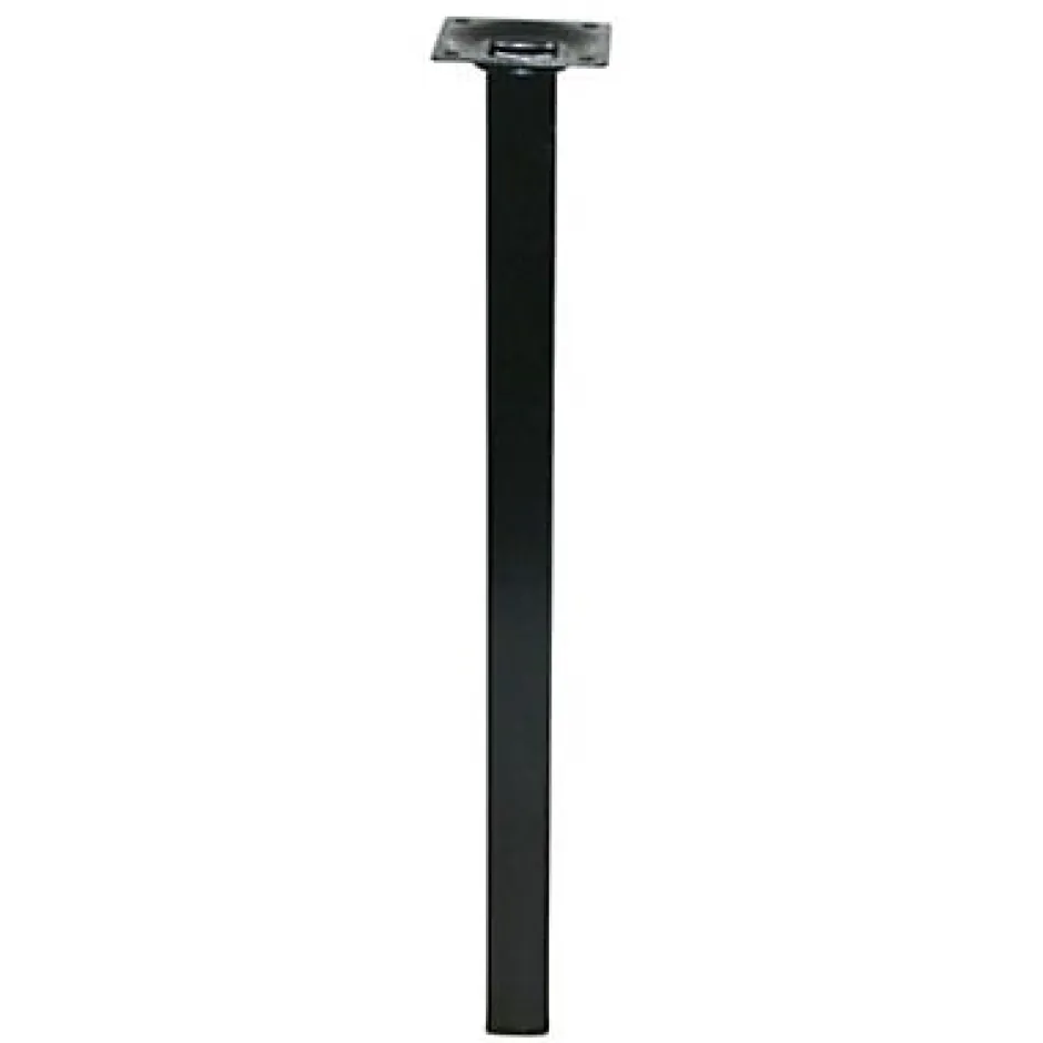 Pied de table 25 x 25 x H. 500 mm noir^Diall Online
