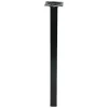 Pied de table 25 x 25 x H. 800 mm noir-Diall