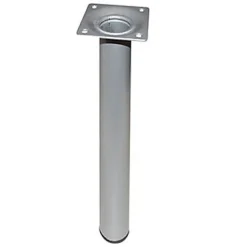 Pied de table ø3 x H. 80 cm gris^Diall Discount