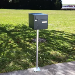 Pied elliptique Aluminium brut-Renz Outlet