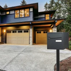 Pied elliptique Gris anthracite mat RAL 7016M-Renz New