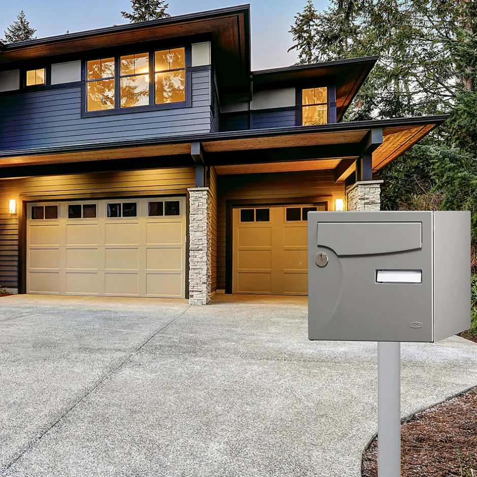 Pied elliptique Gris RAL 7037 M^Renz Sale