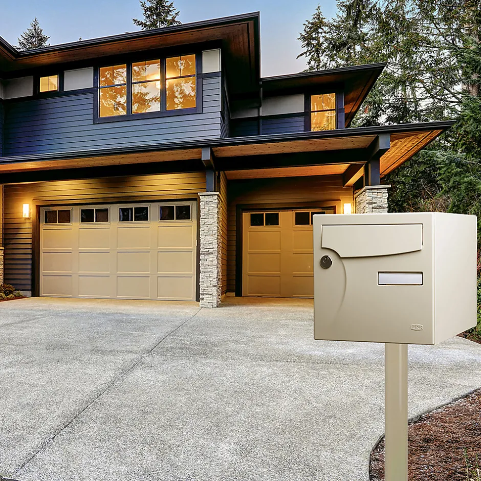 Pied elliptique Ivoire brillant RAL 1015B-Renz Discount