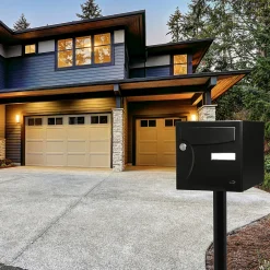 Pied elliptique Noir mat RAL 9005MT30^Renz