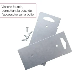 Pied latéral à sceller Gris anthracite mat sablé REN 0206MS^Renz Clearance