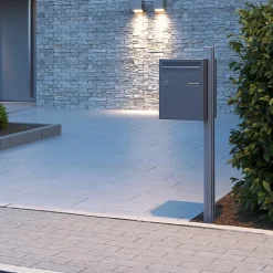 Pied latéral à sceller Gris anthracite mat sablé REN 0206MS^Renz Clearance