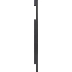 Pied latéral à sceller Noir Sablé RAL 2100 MS-Renz New