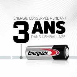 Pile alcaline A23 vendue par 2 tension 12V non rechargeables-Energizer Discount