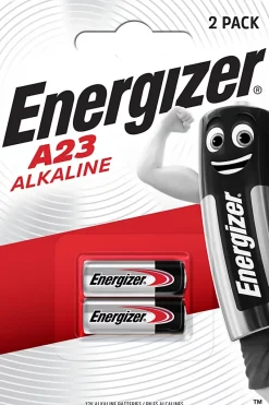 Pile alcaline A23 vendue par 2 tension 12V non rechargeables-Energizer Discount