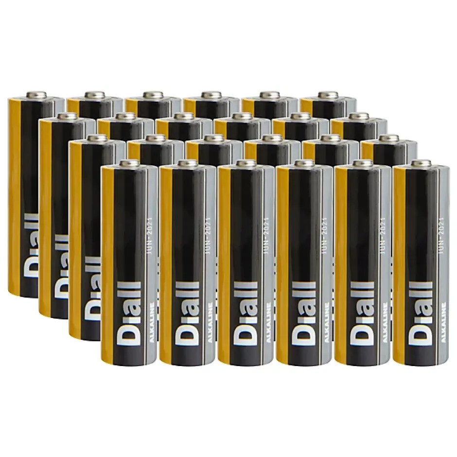 Pile alcaline AA (LR6) , lot de 24^Diall Clearance