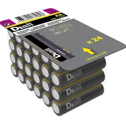 Pile alcaline AA (LR6) , lot de 24^Diall Clearance