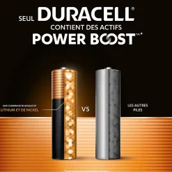 Pile alcaline AA (LR6) Plus Power Boost, lot de 12^Duracell Discount