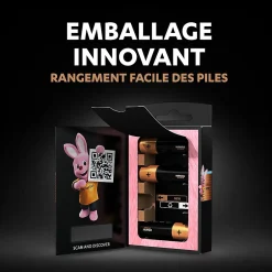 Pile alcaline AA (LR6) Optimum, lot de 6^Duracell Best