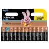 Pile alcaline AA (LR6) , lot de 12^Duracell Best