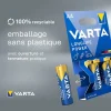 Pile alcaline AA (LR6) Long-life Power, lot de 2-Varta Clearance