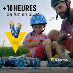 Pile alcaline AA (LR6) High Energy, lot de 8^Varta Best