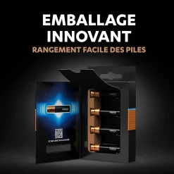 Pile alcaline AAA (LR03) Optimum, lot de 6^Duracell Best