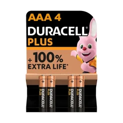 Pile alcaline AAA (LR03) Plus, lot de 4^Duracell Sale
