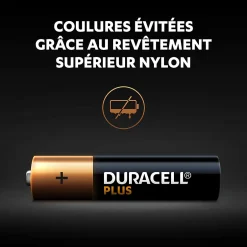 Pile alcaline AAA (LR03) Plus, lot de 4^Duracell Sale