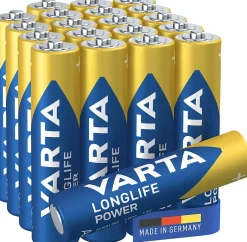 Pile alcaline AAA (LR03) Long-life Power, lot de 2^Varta Outlet