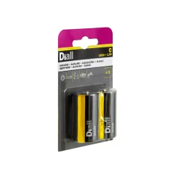 Pile alcaline C (LR14) , lot de 2-Diall