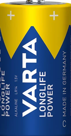 Pile alcaline C (LR14) Long-life Power D, lot de 2^Varta Online