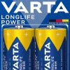 Pile alcaline D (LR20) Long-life Power D, lot de 2^Varta Discount