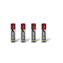 Pile alcaline mini stylet LR03 AAA, 1,5V - Blister de 4^Velamp Sale