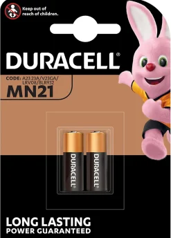 Pile alcaline MN21 , lot de 2-Duracell Outlet