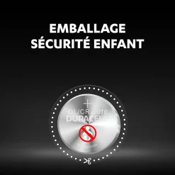 Pile au lithium CR2016 , lot de 2^Duracell Clearance